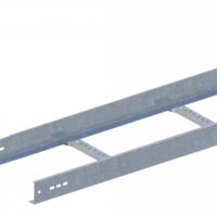Лоток лестничный прямой НЛ30-П1,87ц УТ2,5 (h=70мм, s=1,0мм)