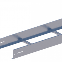 Лоток лестничный прямой НЛ30-П2,87ц УТ1,5 (h=100мм, s=1,5мм)