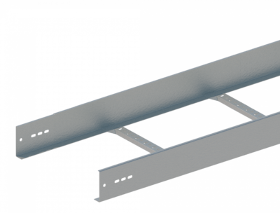 Лоток лестничный прямой НЛ40-П1,87 У3 (h=100мм, s=1,0мм)