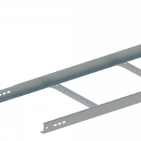 Лоток лестничный прямой НЛ40-П1,87 У3 (h=50мм, s=1,2мм)