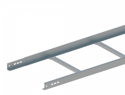 Лоток лестничный прямой НЛ40-П1,87 У3 (h=50мм, s=1,2мм)