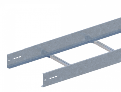 Лоток лестничный прямой НЛ40-П1,87ц УТ2,5 (h=100мм, s=1,2мм)