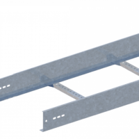 Лоток лестничный прямой НЛ40-П2,87ц УТ2,5 (h=100мм, s=1,2мм)