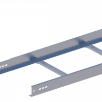 Лоток лестничный прямой НЛ50-П1,87ц УТ1,5 (h=70мм, s=1,5мм)