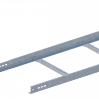 Лоток лестничный прямой НЛ50-П2,87ц УТ2,5 (h=50мм, s=1,5мм)