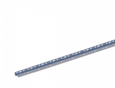 Лоток лестничный прямой НЛ5-П1,87ц УТ1,5 (h=24мм, s=1,2мм)