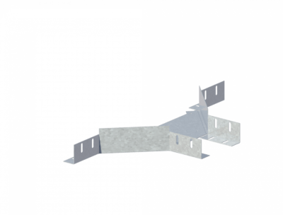 Лоток ответвительный ЛМс-О 150х150-2,0ц УТ2,5