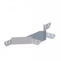 Лоток ответвительный ЛМс-О 200х100-1,5ц УТ1,5