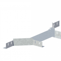 Лоток ответвительный ЛМс-О 300х150-2,0ц УТ2,5