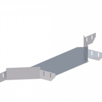 Лоток ответвительный ЛМс-О 400х150-0,7ц УТ1,5