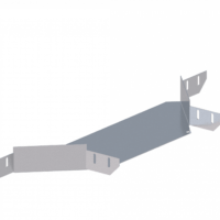 Лоток ответвительный ЛМс-О 500х65-1,5ц УТ1,5