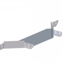 Лоток ответвительный ЛМс-О 600х100-2,0ц УТ1,5