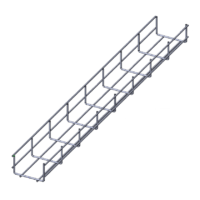 Лоток проволочный прямой  диаметр проволоки 4 мм  ПП4.100.60.3000.8.5