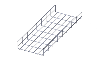 Лоток проволочный прямой диаметр проволоки 4 мм ПП4.250.85.3000.8.5