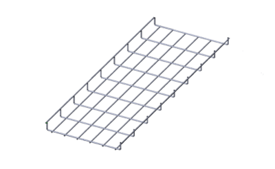 Лоток проволочный прямой  диаметр проволоки 4 мм  ПП4.300.35.3000.8.5