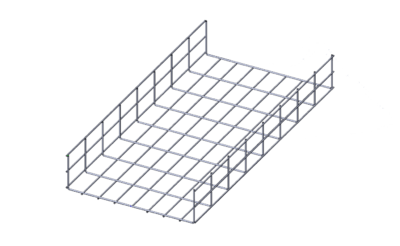 Лоток проволочный прямой  диаметр проволоки 4 мм  ПП4.350.105.3000.8.4