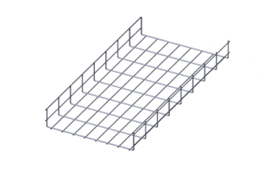 Лоток проволочный прямой  диаметр проволоки 4 мм  ПП4.400.85.3000.8.0