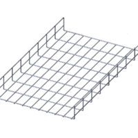 Лоток проволочный прямой диаметр проволоки 4 мм ПП4.450.85.3000.8.1