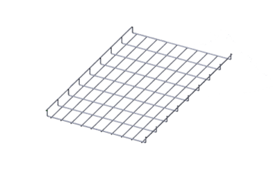 Лоток проволочный прямой  диаметр проволоки 4 мм  ПП4.500.35.3000.8.2