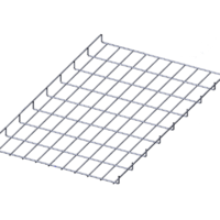 Лоток проволочный прямой  диаметр проволоки 4 мм  ПП4.500.35.3000.8.1
