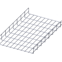 Лоток проволочный прямой  диаметр проволоки 4 мм  ПП4.500.85.3000.8.0