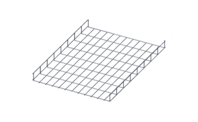 Лоток проволочный прямой  диаметр проволоки 4 мм  ПП4.600.60.3000.8.4