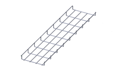 Лоток проволочный прямой усиленный диаметр проволоки 5 мм  ППУ5.200.35.3000.10.4