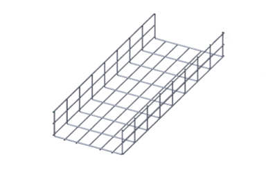 Лоток проволочный прямой усиленный диаметр проволоки 5 мм ППУ5.300.105.3000.10.5