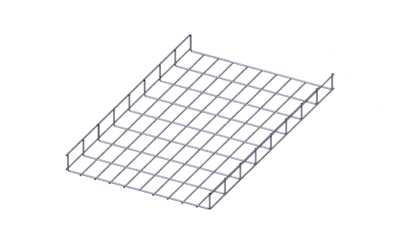 Лоток проволочный прямой усиленный диаметр проволоки 5 мм  ППУ5.450.60.3000.10.2