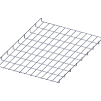 Лоток проволочный прямой усиленный диаметр проволоки 5 мм  ППУ5.550.35.3000.10.2