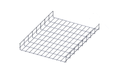 Лоток проволочный прямой усиленный диаметр проволоки 5 мм  ППУ5.550.85.3000.10.5