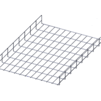 Лоток проволочный прямой усиленный диаметр проволоки 5 мм  ППУ5.600.85.3000.10.4