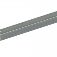 Лоток прямой замковый неперфорированный ЛМс-ПЗН 100х50-1,5ц УТ2,5 (L=2000 мм)