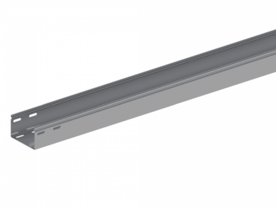 Лоток прямой замковый неперфорированный ЛМс-ПЗН 100х65-1,2ц УТ1,5 (L=2000 мм)