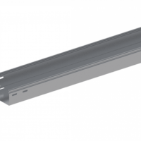 Лоток прямой замковый неперфорированный ЛМс-ПЗН 150х100-1,0ц УТ1,5 (L=2000 мм)