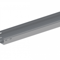 Лоток прямой замковый неперфорированный ЛМс-ПЗН 150х100-1,2ц УТ1,5 (L=3000 мм)