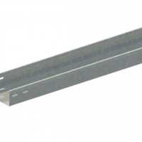 Лоток прямой замковый неперфорированный ЛМс-ПЗН 150х65-1,0ц УТ2,5 (L=3000 мм)
