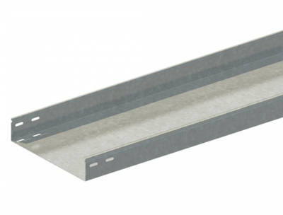 Лоток прямой замковый неперфорированный ЛМс-ПЗН 300х150-1,5ц УТ2,5 (L=3000мм)