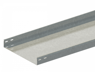 Лоток прямой замковый неперфорированный ЛМс-ПЗН 600х200-1,5ц УТ2,5 (L=3000мм)