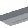 Лоток прямой замковый неперфорированный монтаж без соединителей ЛМс-ПЗНМ 400х100-1,0ц УТ1,5 (L=3000 мм)