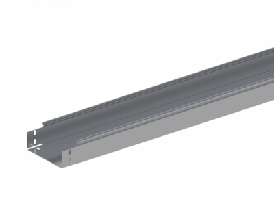 Лоток прямой замковый неперфорированный монтаж без соединителей ЛМс-ПЗНМ 150х80-1,5ц УТ1,5 (L=2000 мм)