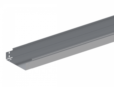 Лоток прямой замковый неперфорированный монтаж без соединителей ЛМс-ПЗНМ 200х200-1,0ц УТ1,5 (L=3000мм)