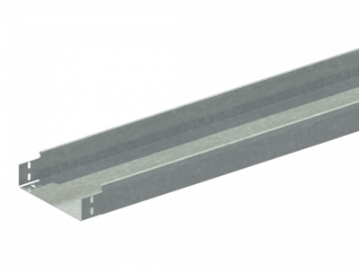 Лоток прямой замковый неперфорированный монтаж без соединителей ЛМс-ПЗНМ 200х80-1,0ц УТ2,5 (L=3000 мм)