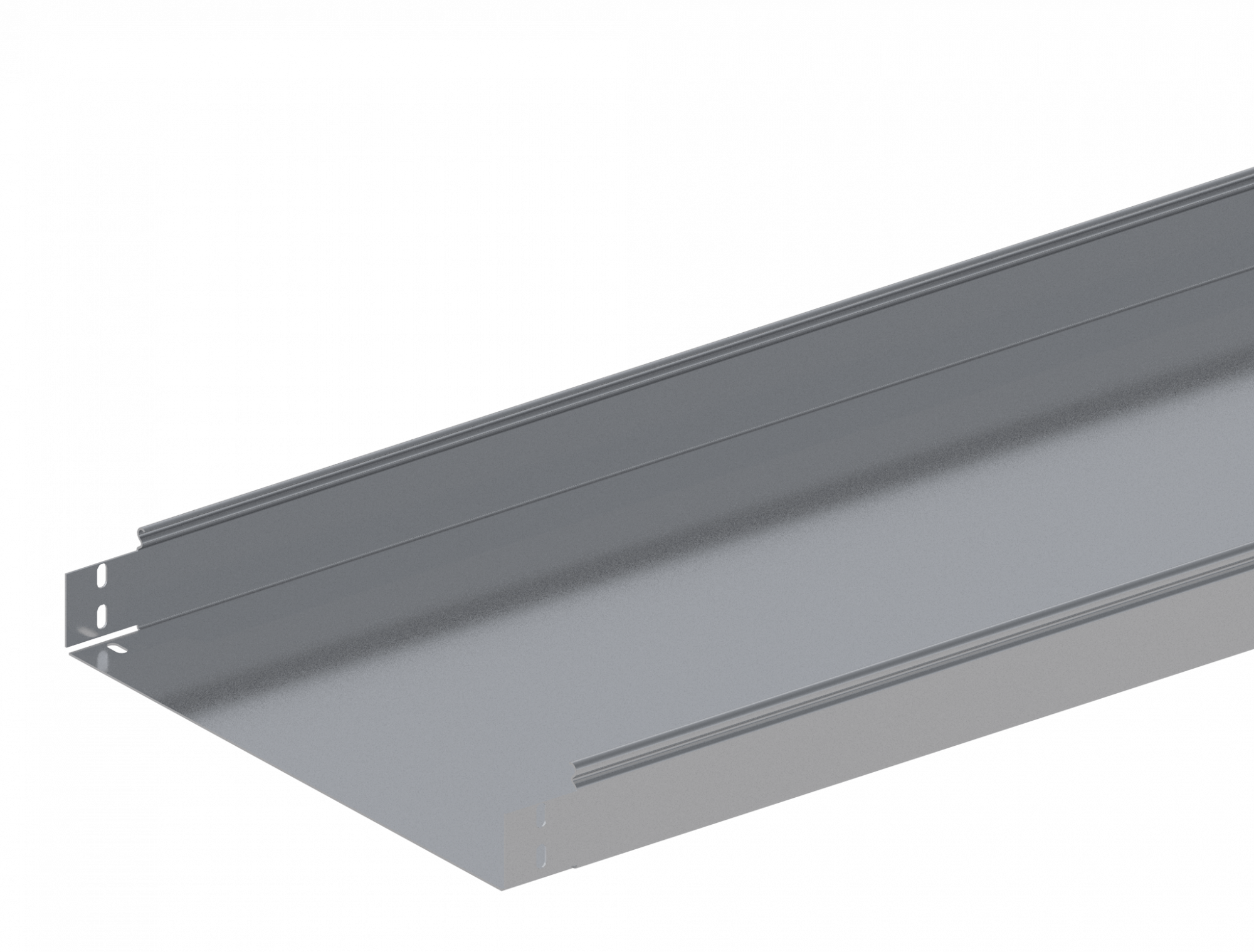 Лоток прямой замковый неперфорированный монтаж без соединителей ЛМс-ПЗНМ 400х200-1,5ц УТ1,5 (L=3000мм)