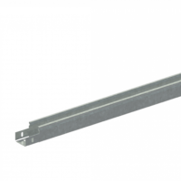 Лоток прямой замковый неперфорированный монтаж без соединителей ЛМс-ПЗНМ 50х50-1,5ц УТ2,5 (L=2000 мм)