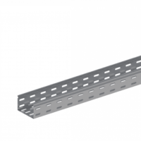 Лоток прямой замковый перфорированный ЛМс-ПЗ 100х100-1,2ц УТ1,5 (L=3000 мм)