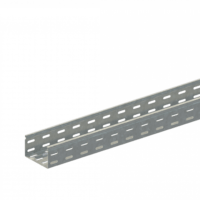 Лоток прямой замковый перфорированный ЛМс-ПЗ 100х50-1,0ц УТ2,5 (L=2000 мм)