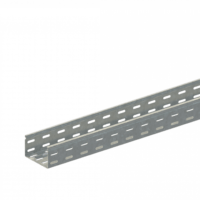Лоток прямой замковый перфорированный ЛМс-ПЗ 100х65-1,2ц УТ2,5 (L=3000 мм)