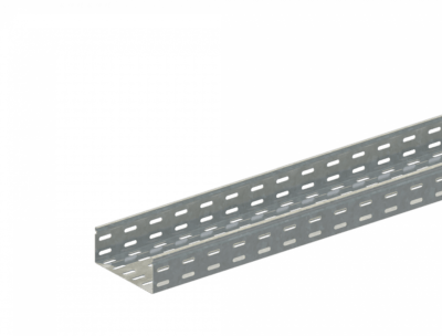 Лоток прямой замковый перфорированный ЛМс-ПЗ 150х100-1,5ц УТ2,5 (L=2000 мм)