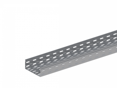 Лоток прямой замковый перфорированный ЛМс-ПЗ 150х150-1,0ц УТ1,5 (L=2000мм)